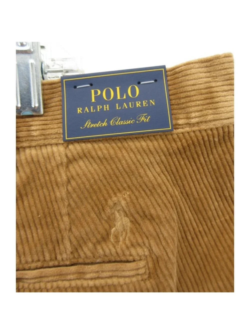 Polo Ralph Lauren Pants 44X32 Big Corduroy Stretch Classic Fit Trouser